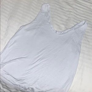 White tank top